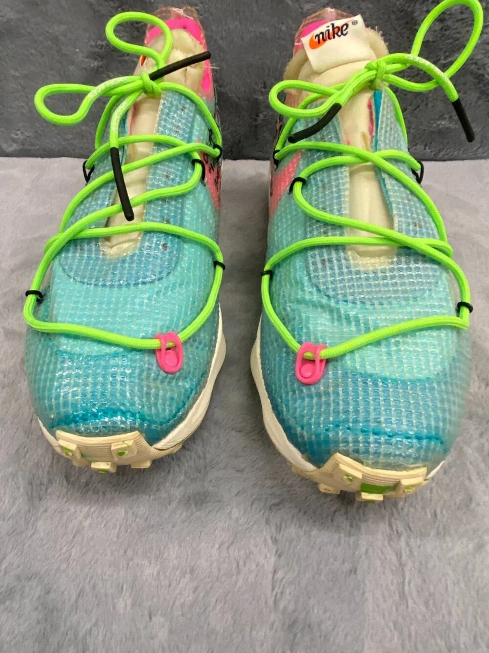 Nike Off-White Vapor Street Polarized Blue‎ Women’s Size 10 CD8178-400 Blue Pink
